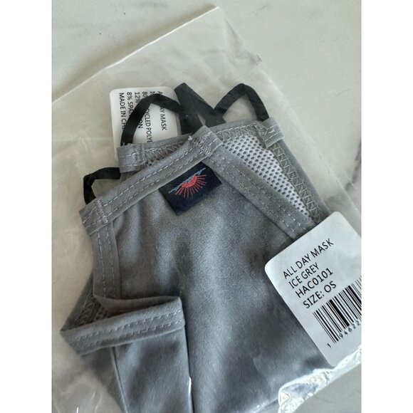 FAHERTY Unisex Gray All Day Face Mask NEW NIP - Picture 2 of 3